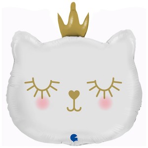 Фигура Голова кошки с короной