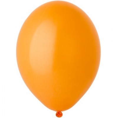 591, Латекс без рисунка пастель  оранжевый, 1102-006, 140.00 р., Латекс без рисунка, , Воздушные шары