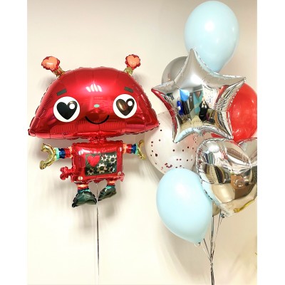 1469, Набор "Влюбленный робот", 04-221, 2 490.00 р., День рождения, , День рождения