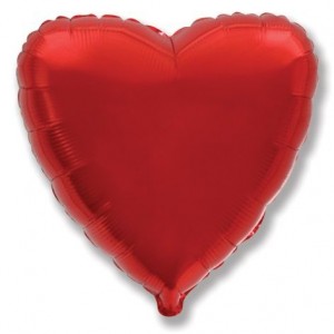 Сердце Гигант Красный 75 см