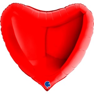 Сердце Гигант красный 91 см