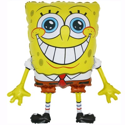1592, Фигура Губка Боб  Квадратные штаны Sponge BOB , 1207-5587, 750.00 р., Фольгированные фигуры, , Фольгированные фигуры