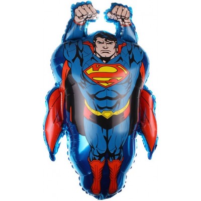 1690, Фигура Супермен в полете, 24513, 750.00 р., Фольгированные фигуры, , Фольгированные фигуры